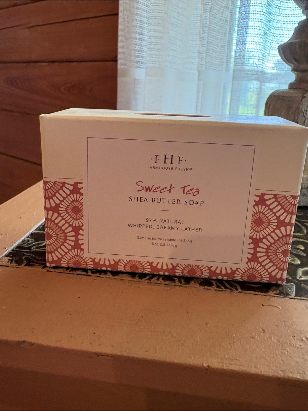 Farmhouse Fresh Sweet Tea Shea Butter Soap - Pink